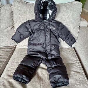 Columbia Charcoal Infant Snowsuit